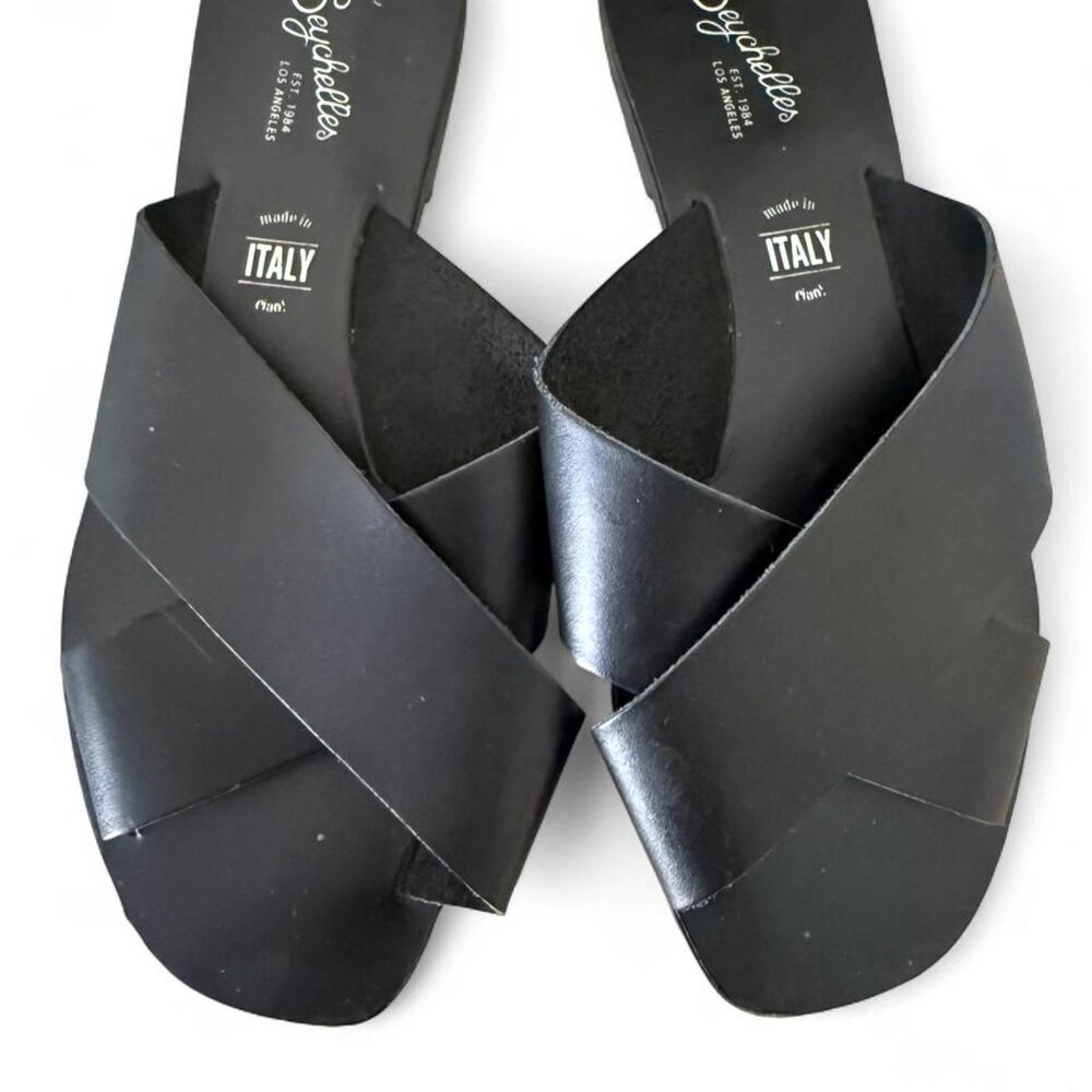 Superga Women's Black Sandals